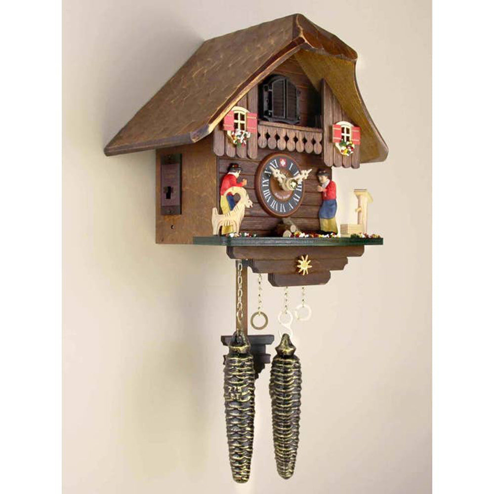 Classic Emmental Chalet Quartz Cuckoo Clock-2