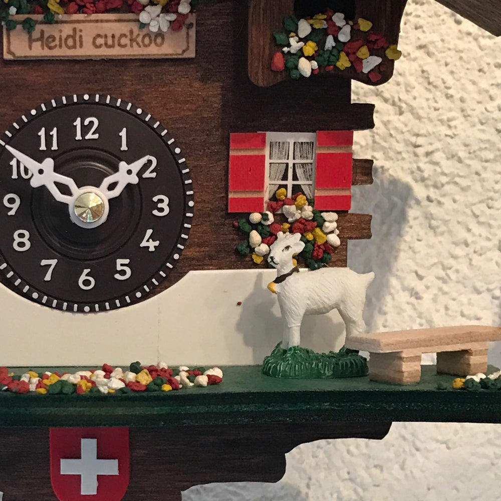 Heidi On the Swing Cuckoo Clock-4