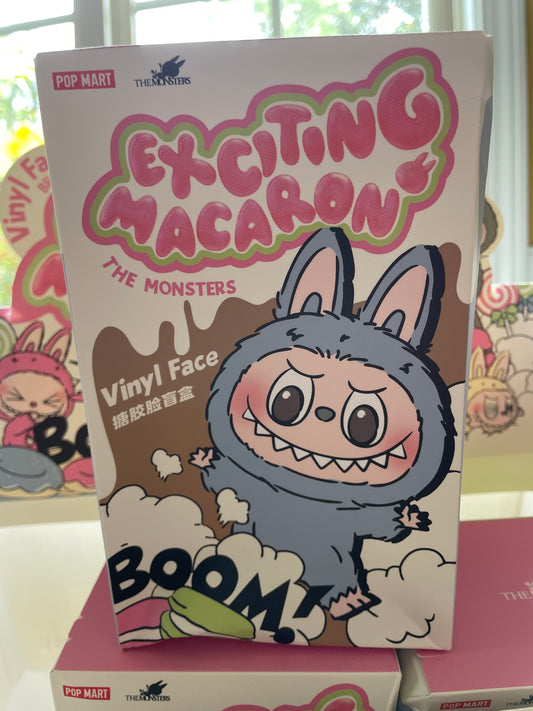 Pop Mart Labubu -Exciting Macaron Vinyl Face Blind Box
