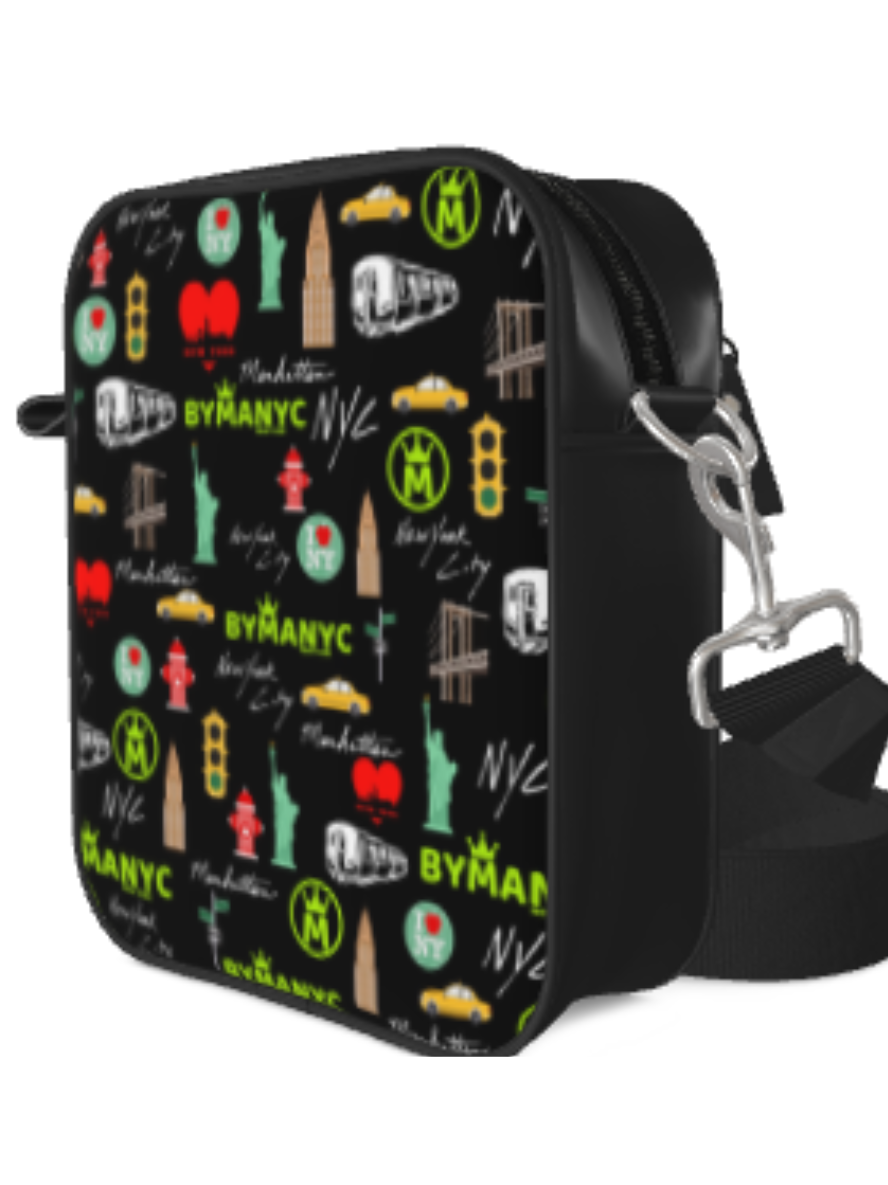 Crossbody Bag MIDNIGHT MIRAGE – BYMANYC ® New York Vegan Urban Chic-1