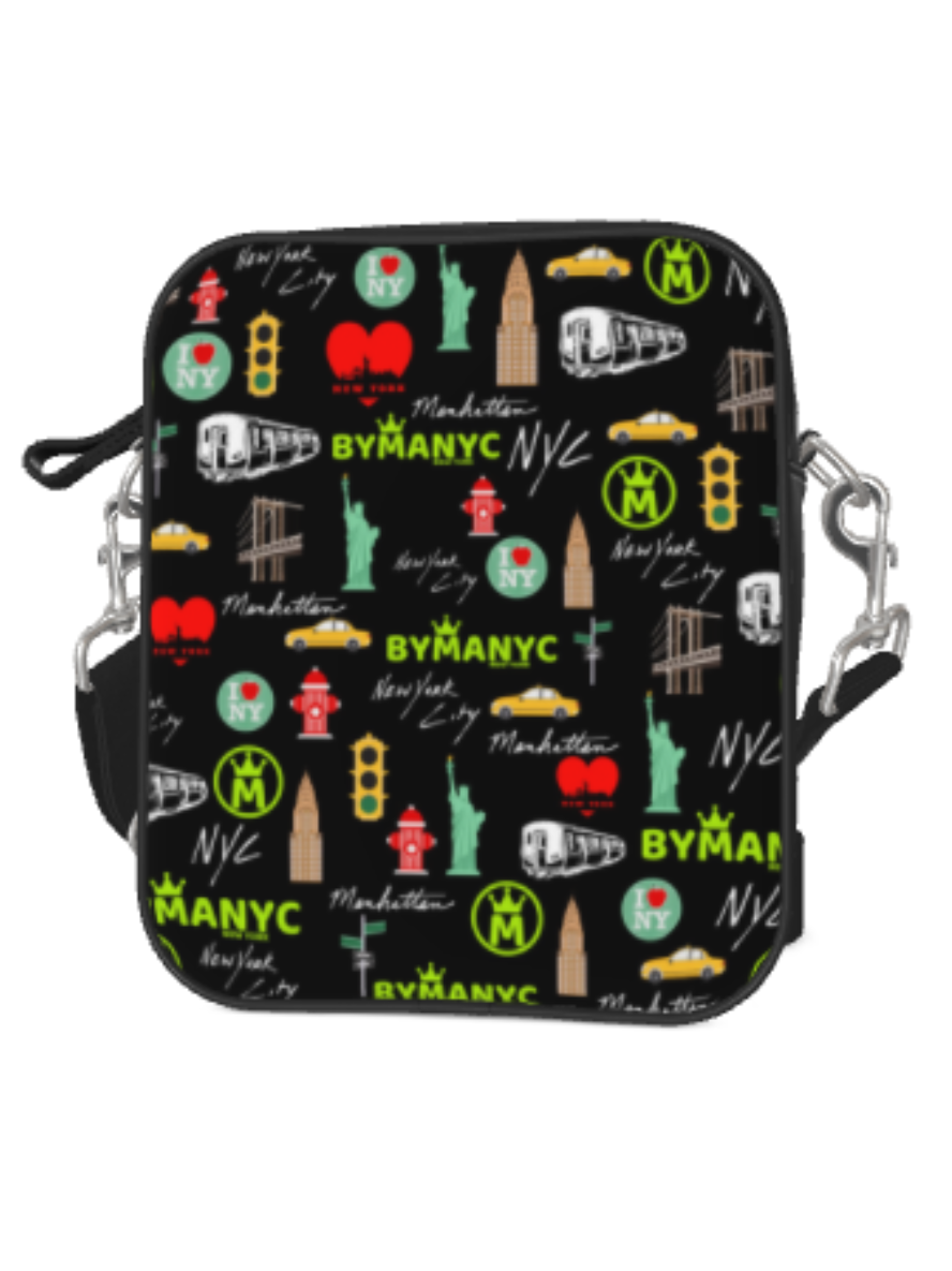 Crossbody Bag MIDNIGHT MIRAGE – BYMANYC ® New York Vegan Urban Chic-2