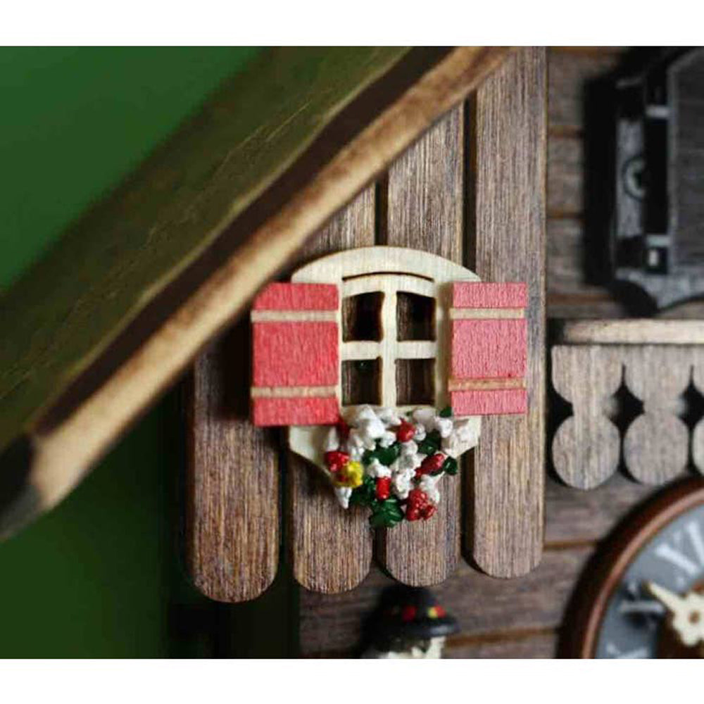 Classic Emmental Chalet Quartz Cuckoo Clock-3