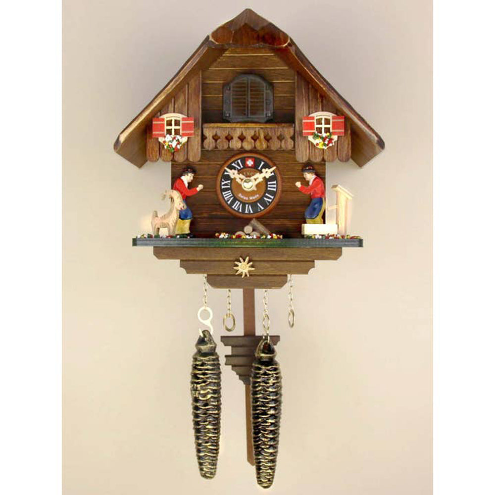 Classic Emmental Chalet Quartz Cuckoo Clock-1