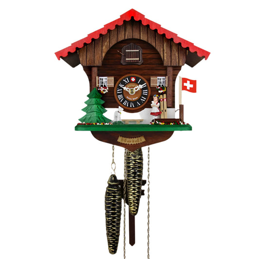 Heidi Baby Goat Cuckoo Clock-0