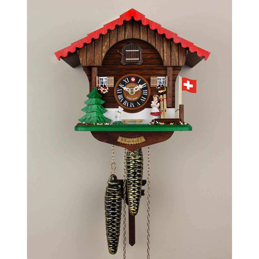 Heidi Baby Goat Cuckoo Clock-1