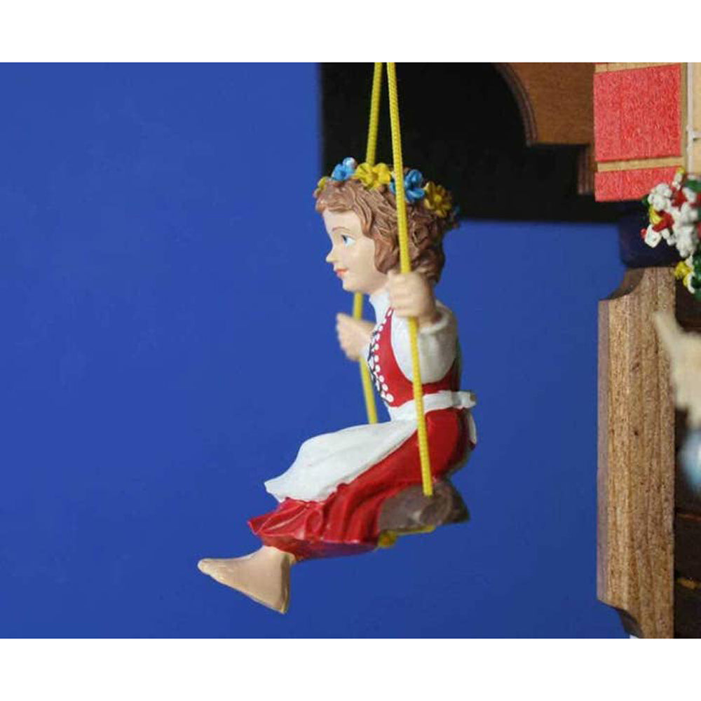 Heidi On the Swing Quartz Cuckoo Clock-3