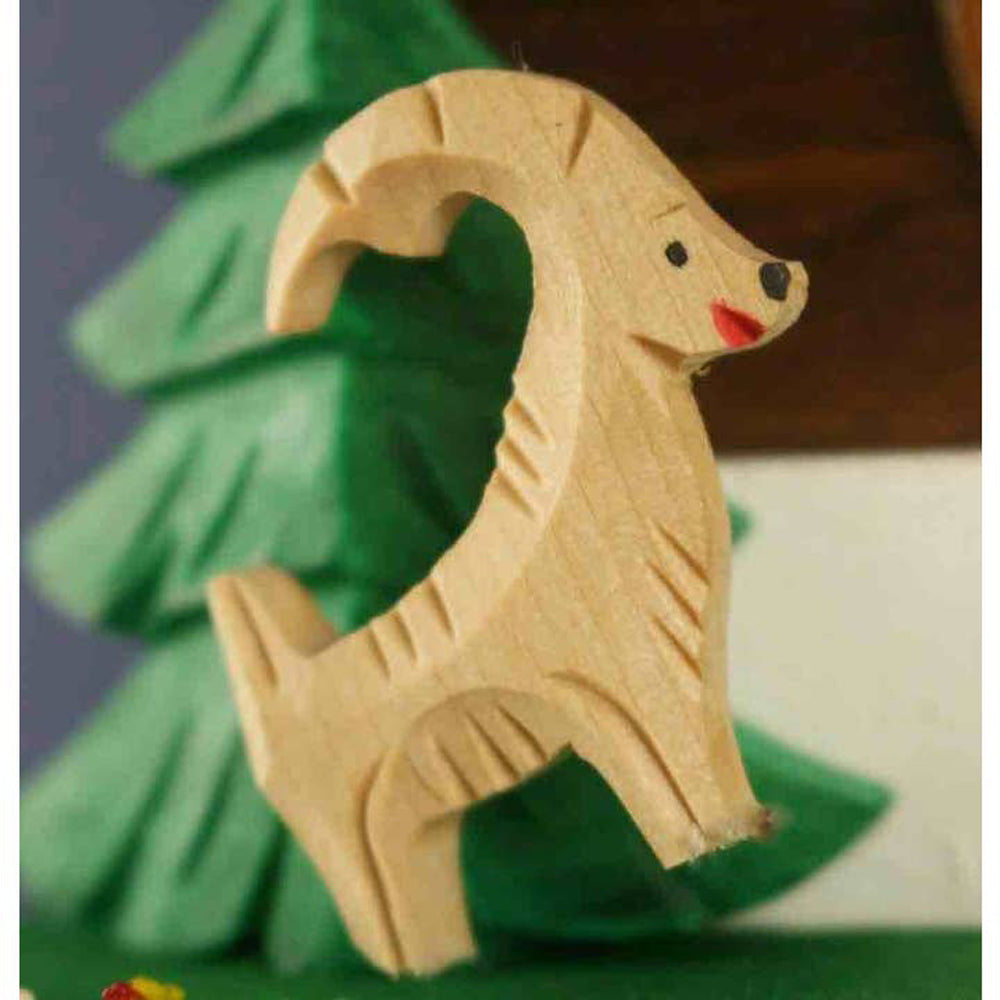 Leaping Ibex Chalet Cuckoo Clock-3