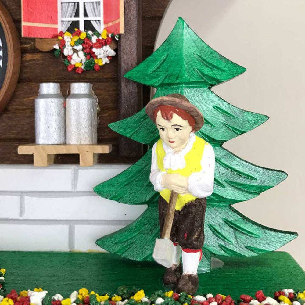 The Woodcutter'S Chalet Cuckoo Clock-3