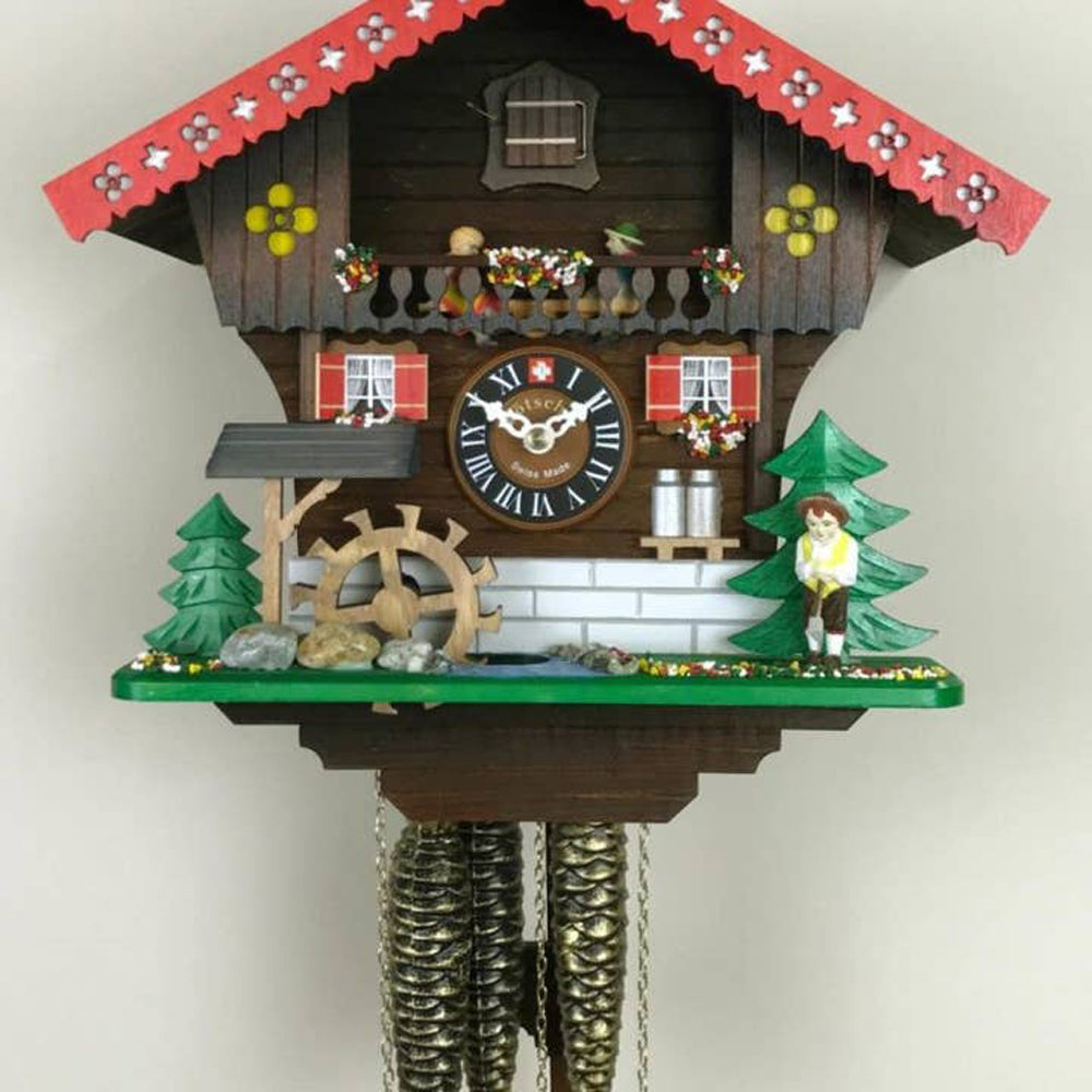 The Woodcutter'S Chalet Cuckoo Clock-1